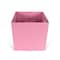 John Louis Home Fabric Bins, Canvas, Pink, 11 in W BIN-C-C08 - alternate 4